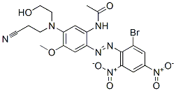 CAS#: 26021-20-5， N-[2-[(2-Bromo-4,6-Dinitrophenyl)Azo]-5-[(2-Cyanoethyl)(2-Hydroxyethyl)Amino]-4-Methoxyphenyl]Acetamide