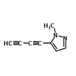 CAS#: 26037-11-6， 5-(1,3-Butadiyn-1-Yl)-1-Methyl-1H-Pyrazole