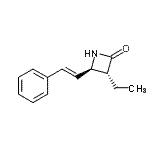 CAS#: 260407-81-6， (3R,4R)-3-Ethyl-4-[(E)-2-Phenylvinyl]-2-Azetidinone