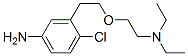 CAS#: 26064-92-6， 4-Chloro-3-[2-[2-(Diethylamino)Ethoxy]Ethyl]Aniline