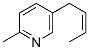 CAS#: 26091-12-3， (Z)-5-(But-2-Enyl)-2-Methylpyridine
