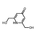 CAS#: 260967-82-6， 2,6-Bis(Hydroxymethyl)-4(1H)-Pyridinone