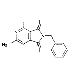 CAS#: 261363-75-1， 2-Benzyl-4-Chloro-6-Methyl-1H-Pyrrolo[3,4-c]Pyridine-1,3(2H)-Dione