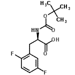 CAS#: 261380-31-8， 2,5-Difluoro-N-{[(2-Methyl-2-Propanyl)Oxy]Carbonyl}-D-Phenylalanine