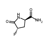 CAS#: 261623-76-1， (4S)-4-Fluoro-5-Oxo-D-Prolinamide