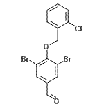 CAS#: 261633-40-3， 3,5-Dibromo-4-[(2-Chlorobenzyl)Oxy]Benzaldehyde