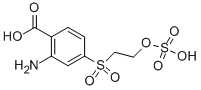 CAS#: 26169-41-5， 2-Amino-4-[[2-(Sulfooxy)Ethyl]Sulfonyl]-Benzoic acid