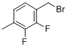 structure of CAS# 261763-43-3, 2,3-Difluoro-4-Methylbenzyl Bromide;1-(Bromomethyl)-2,3-Difluoro-4-Methyl-Benzene;2,3-Difluoro-4-Methylbenzyl Bromide;Jrd-0995