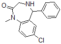CAS#: 2619-57-0， 7-Chloro-1-Methyl-5-Phenyl-4,5-Dihydro-3H-1,4-Benzodiazepin-2-One