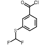 CAS#: 261944-16-5， 3-[(Difluoromethyl)Sulfanyl]Benzoyl Chloride