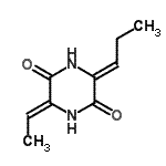 CAS#: 261952-28-7， (3Z,6Z)-3-Ethylidene-6-Propylidene-2,5-Piperazinedione