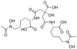 CAS#: 26198-65-2， 3-[[(1S)-5-(Acetyl-Hydroxy-Amino)-1-Carboxy-Pentyl]Carbamoyl]-2-[[(1S)-5-(Acetyl-Hydroxy-Amino)-1-Carboxy-Pentyl]Carbamoylmethyl]-2-Hydroxy-Propanoic Acid