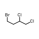 结构式 CAS# 26204-05-7, 4-溴-1,2-二氯丁烷