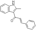 CAS#: 26211-98-3， (2E)-1-(2-Methyl-1H-Indol-3-Yl)-3-Phenyl-2-Propen-1-One