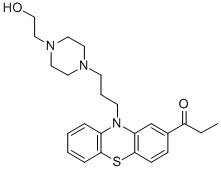 CAS#: 2622-30-2， 1-[10-[3-[4-(2-Hydroxyethyl)Piperazin-1-Yl]Propyl]Phenothiazin-2-Yl]Propan-1-One