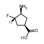 CAS#: 262279-96-9， (1R,3S,4S)-3-Amino-4-Fluorocyclopentanecarboxylic Acid