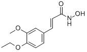 CAS#: 26228-02-4， 3-(4-Ethoxy-3-Methoxyphenyl)-2-Propenehydroxamic Acid