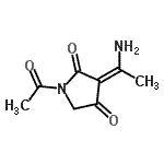 CAS#: 262378-98-3， (3Z)-1-Acetyl-3-(1-Aminoethylidene)-2,4-Pyrrolidinedione
