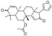 CAS#: 26241-51-0， (13alpha,17alpha)-7alpha-Acetoxy-21,23-Epoxy-4,4,8-Trimethyl-24-Nor-5alpha-Chola-1,14,20,22-Tetrene-3,16-Dione