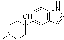 CAS#: 262593-61-3， 4-(1H-Indol-5-Yl)-1-Methyl-4-Piperidinol
