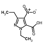 CAS#: 26308-44-1， 1,3-Diethyl-4-Nitro-1H-Pyrazole-5-Carboxylic Acid