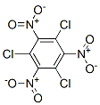 structure of CAS# 2631-68-7, 1,3,5-Trichloro-2,4,6-Trinitro-Benzene;1,3,5-Trichloro-2,4,6-Trinitro-Benzene;2,4,6-Trichlor-1,3,5-Trinitrobenzol [German];2,4,6-Trichloro-1,3,5-Trinitrobenzene