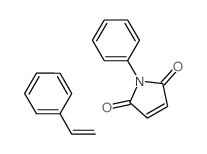 CAS 登录号:26316-43-8, 1-苯基-1H-吡咯-2,5-二酮与苯乙烯聚合物