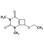 CAS#: 263363-78-6， 8-Ethoxy-2,4-Dimethyl-2,4-Diazabicyclo[4.2.0]Oct-1(6)-Ene-3,5-Dione