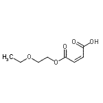 CAS#: 26350-96-9， (2Z)-4-(2-Ethoxyethoxy)-4-Oxo-2-Butenoic Acid