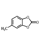 CAS#: 26358-44-1， 5-Methyl-1,3-Benzodioxol-2-One