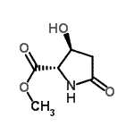 CAS#: 26367-35-1， Methyl (3S)-3-Hydroxy-5-Oxo-L-Prolinate
