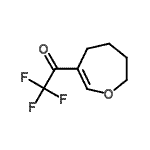 CAS#: 263840-03-5， 2,2,2-Trifluoro-1-(4,5,6,7-Tetrahydro-3-Oxepinyl)Ethanone