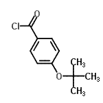 CAS#: 263841-86-7， 4-[(2-Methyl-2-Propanyl)Oxy]Benzoyl Chloride