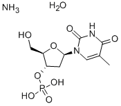 CAS#: 2642-43-5， [(2R,3S,5R)-3-Hydroxy-5-(5-Methyl-2,4-Dioxopyrimidin-1-Yl)Oxolan-2-Yl]Methyl Dihydrogen Phosphate