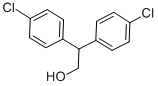 structure of CAS# 2642-82-2, 2,2-Bis(4-Chlorophenyl)Ethanol;2,2-Bis(4-Chlorophenyl)-1-Ethanol;35490_Riedel;4,4'-Ddoh