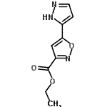 CAS#: 264226-03-1， Ethyl 5-(1H-Pyrazol-5-Yl)-1,2-Oxazole-3-Carboxylate