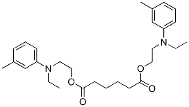 CAS#: 26479-97-0， Bis[2-[Ethyl(3-Methylphenyl)Amino]Ethyl] Adipate
