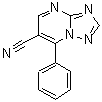 CAS#: 264927-73-3， 7-Phenyl[1,2,4]Triazolo[1,5-a]Pyrimidine-6-Carbonitrile