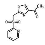 CAS#: 265126-44-1， 1-{2-[(2-Pyridinylsulfonyl)Methyl]-1,3-Thiazol-4-Yl}Ethanone