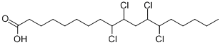 CAS#: 26533-39-1， 9,10,12,13-Tetrachlorooctadecanoic Acid