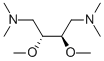 structure of CAS# 26549-22-4, (R,R)-(-)-2,3-Dimethoxy-1,4-Bis(Dimethylamino)Butane;[(2R,3R)-4-Dimethylammonio-2,3-Dimethoxy-Butyl]-Dimethyl-Ammonium;[(2R,3R)-4-Dimethylammonio-2,3-Dimethoxybutyl]-Dimethylammonium;[(2R,3R)-4-Dimethylazaniumyl-2,3-Dimethoxy-Butyl]-Dimethyl-Azanium