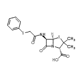 CAS#: 26552-51-2， (2S,5R,6R)-3,3-Dimethyl-7-Oxo-6-{[(Phenylsulfanyl)Acetyl]Amino}-4-Thia-1-Azabicyclo[3.2.0]Heptane-2-Carboxylic Acid