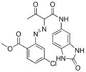 CAS#: 26576-47-6， Methyl 4-Chloro-2-[[1-[[(2,3-Dihydro-2-Oxo-1H-Benzimidazol-5-Yl)Amino]Carbonyl]-2-Oxopropyl]Azo]Benzoate