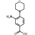 CAS#: 26586-19-6， 3-Amino-4-(4-Morpholinyl)Benzoic Acid