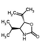 CAS#: 265996-21-2， (4S,5S)-5-Isopropenyl-4-Isopropyl-1,3-Oxazolidin-2-One