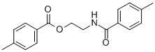 structure of CAS# 266354-62-5, 4-Methyl-Benzoic Acid 2-[(4-Methylbenzoyl)Amino]Ethyl Ester;2-[(4-METHYLBENZOYL)AMINO]ETHYL 4-METHYLBENZOATE