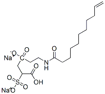 CAS#: 26650-05-5， 2-Sulfo-Butanedioic Acid 4-[2-[(1-Oxo-10-Undecen-1-Yl)Amino]Ethyl] Ester Sodium Salt (1:2)