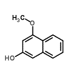 CAS#: 26693-50-5， 4-Methoxy-2-Naphthol