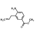 CAS#: 267002-59-5， Methyl 3-Allyl-4-Aminobenzoate