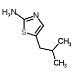 CAS#: 267658-06-0， 5-Isobutyl-1,3-Thiazol-2-Amine